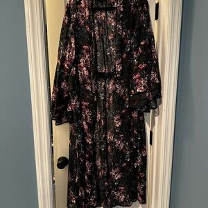 Floral Sheer Kimono